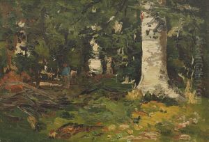 Padure De Mesteceni by Ioan Andreescu