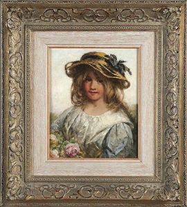 Girl With Roses