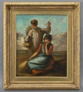 The Hay Gatherers by Edward John Cobbett