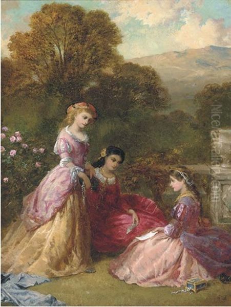 Sweet Hearts, We Shall Be Rich Ere We Depart/ If Fairings Come This Plentifully In/ A Lady Wall'd About With Diamonds!/ Look You What I Have From The Loving King - view 1