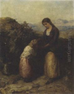 A Refreshing Drink by Edward John Cobbett