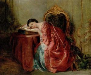 Asleep by Edward John Cobbett