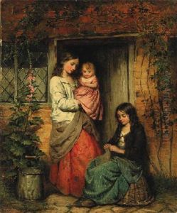 Afternoon Pastime by Edward John Cobbett