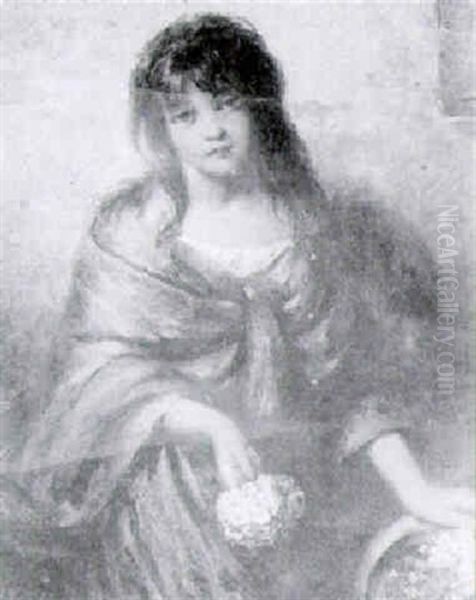 A Flower Girl - view 1