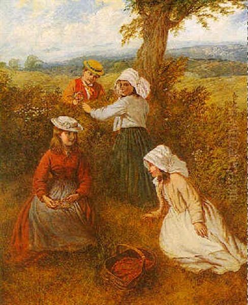Gathering Wildflowers - view 1