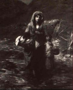 After The Shower, Wales by Edward John Cobbett