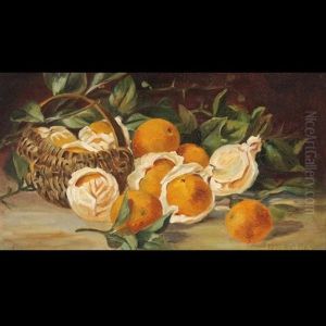 Still Life With Oranges by Frank Coburn