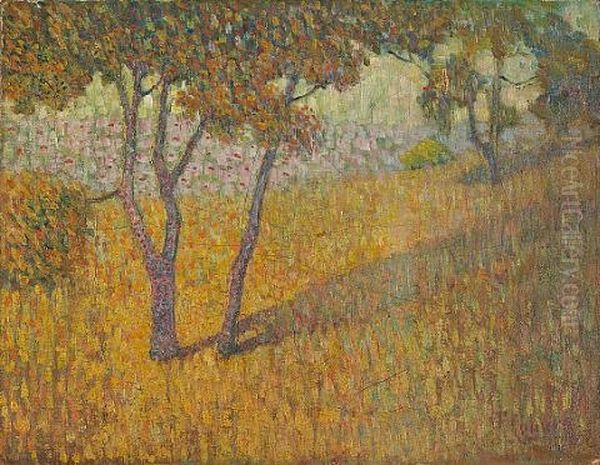 Trees In A Landscape - view 1