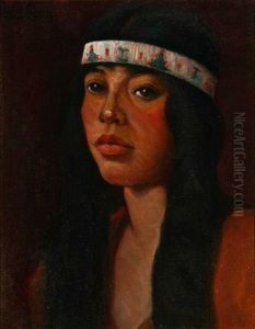 Portrait Of Waneta Eaglefeather