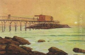Laguna Beach Pier by Frank Coburn