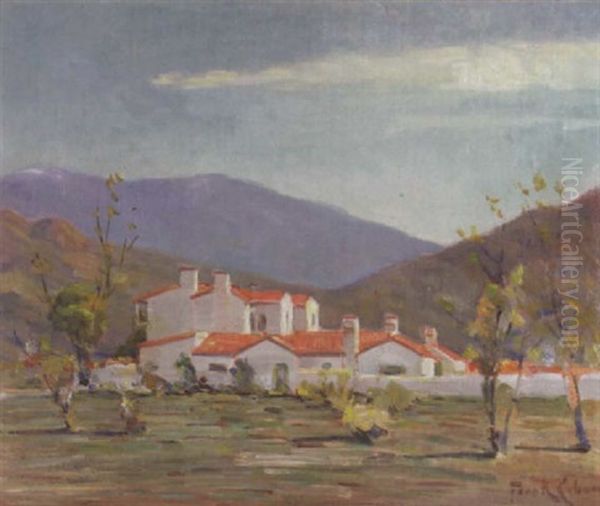 Mount Santa Rosa In The Distance (with Spanish Combine In The Foreground) - view 1