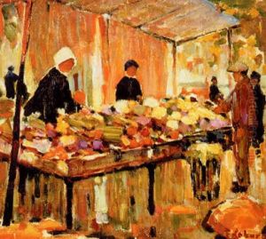 Asian Market by Frank Coburn