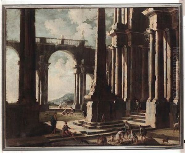 Capriccio Con Architetture E Personaggi - view 1
