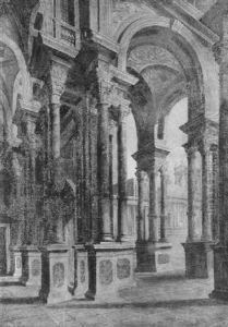 Reiche Palastarchitektur by Leonardo Coccorante