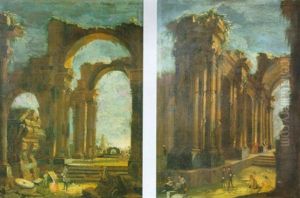 Capriccio Architettonico Di Rovine Di Ordine Corinzio