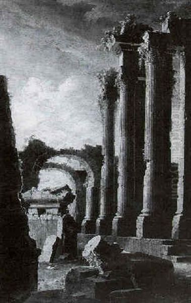 Landscape With Classical Ruins - view 1
