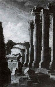 Landscape With Classical Ruins