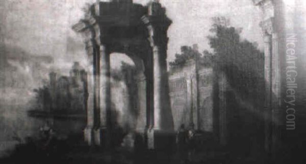Architectures Antiques Dans Des Paysages - view 1