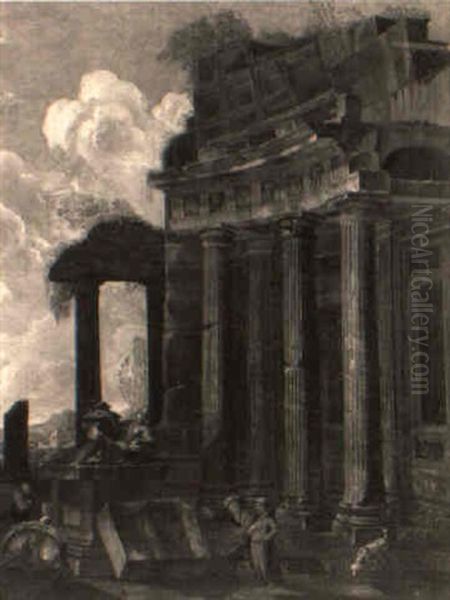 Ruines Animees De Personnages Orientaux - view 1