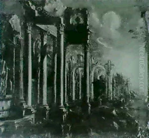 A Capriccio View Of Classical Ruins. - view 1
