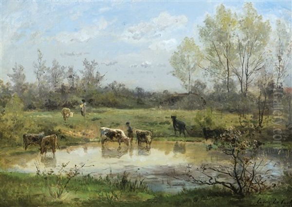Cattle Watering - view 1