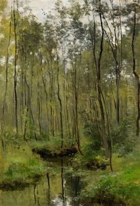Bord De Riviere A Gasny