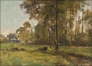 Tytto Puiden Varjossa (a Girl In The Shade) by Cesar De Cock