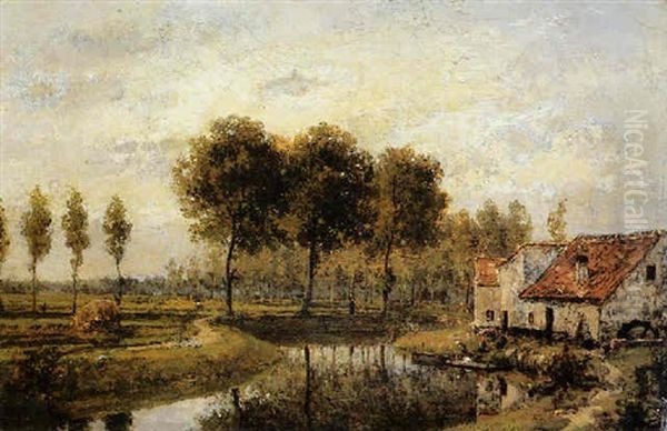 Les Lavandieres Pres Du Moulin - view 1
