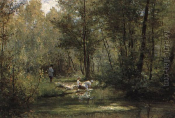 Les Lavandieres - view 1