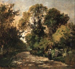 Landscape With A Peasantwoman Carrying A Child Landscape With A Peasantwoman Carrying A Child