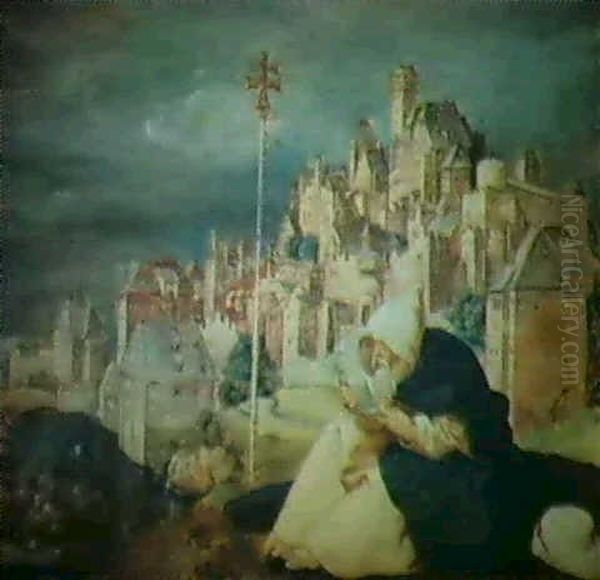 Saint Jerome Dans Un Paysage - view 1