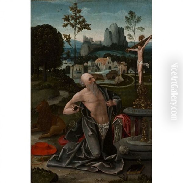 Saint Jerome En Oraison - view 1