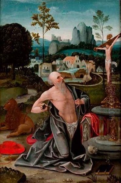 Saint Jerome En Oraison - view 1