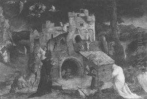 Temptation Of Saint Anthony by Jan Wellens de Cock