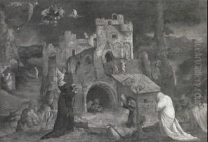 The Temptation Of St. Anthony by Jan Wellens de Cock