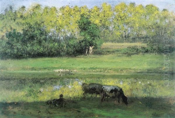 Leieoever Met Koeienhoeder - view 1