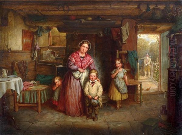 Interior With Mother And Children - view 1