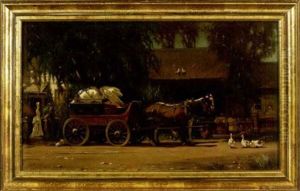 Peddling His Wares by John H. Cocks