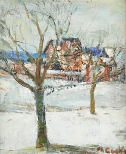 Maison Sous La Neige by Philibert Cockx