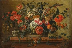 Blumenstilleben by Jean George Christian Coclers