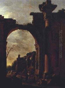 Capriccio Architettonico Con Rovine