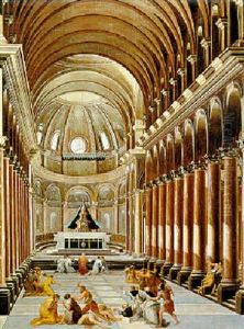 Il Martirio Di Thomas Becket Nella Cattedrale Di Canterbury by Niccolo Codazzi