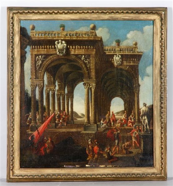 Arch With Figures - view 1