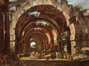 Arches In Ruins And Hecuba"s Vengeance Over Polymestor Arches In Ruins And Hecuba"s Vengeance Over Polymestor
