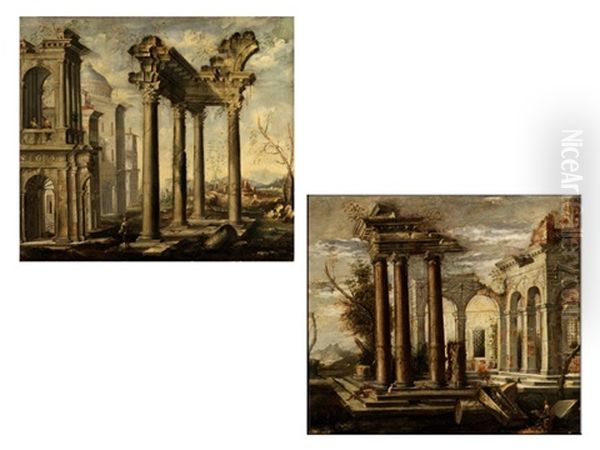 Ruinencapricci (pair) - view 1