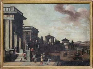 Architekturcapriccio by Viviano Codazzi