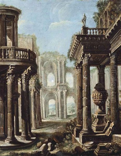 A Capriccio Of Classical Ruins - view 1