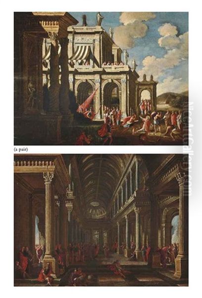 The Martyrdom Of Saint Stephen (+ The Preaching Of Saint Paul At Athens; 2 Works) - view 1