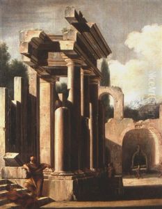 Architektur Capriccio by Viviano Codazzi