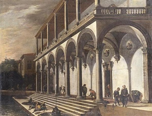 View Of The Villa Poggioreale, Naples (w/ Domenico Gargiulo) - view 1